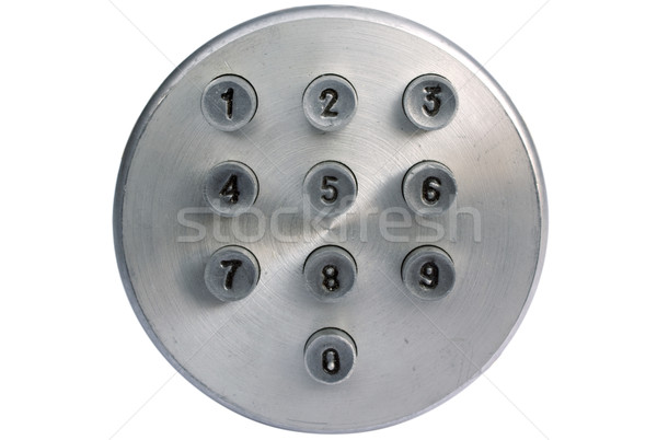 Stock photo: Disk dialer