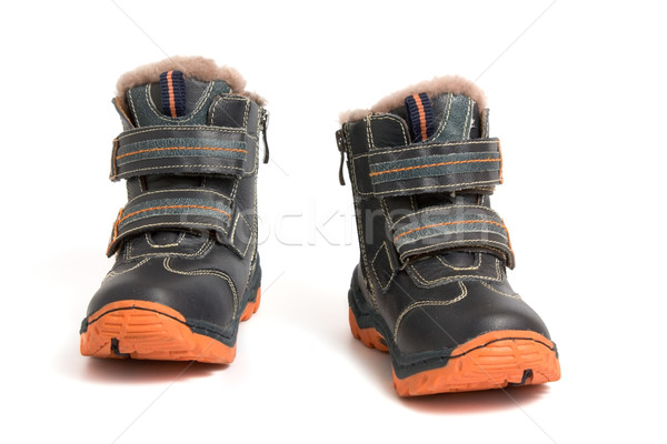 Children's boots Stock photo © restyler