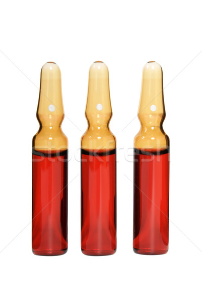 Red ampoules Stock photo © restyler