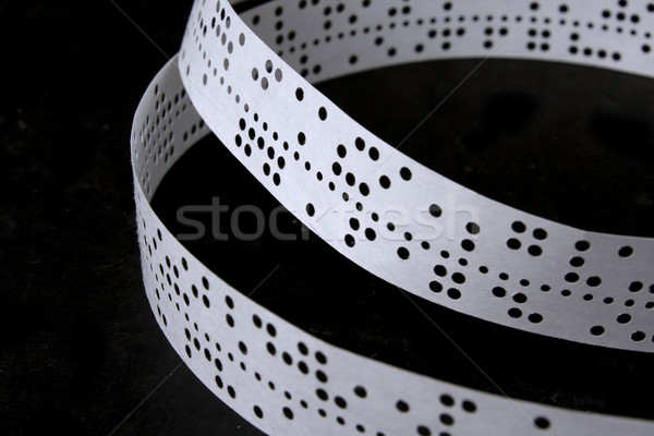 [[stock_photo]]: Perforé · bande · noir