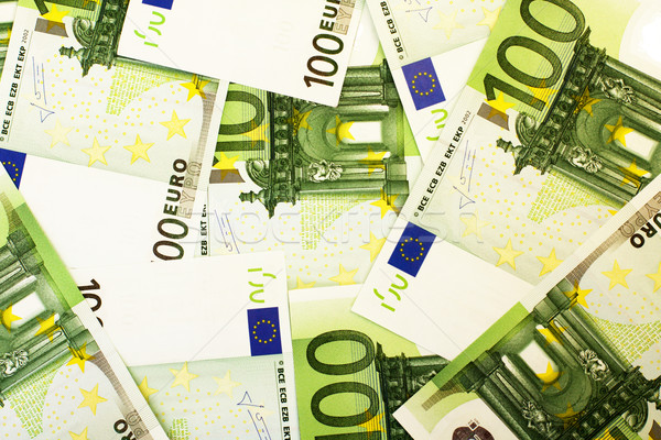 Bankbiljet 100 euro europese kleur witte Stockfoto © restyler