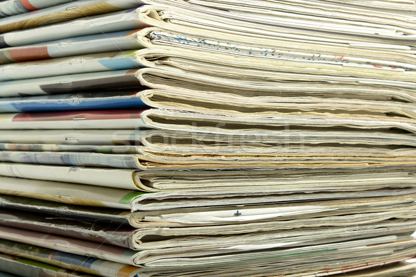 stacked magazines Stock photo © restyler