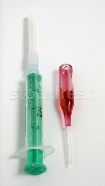 syringe with ampoule Stock photo © restyler