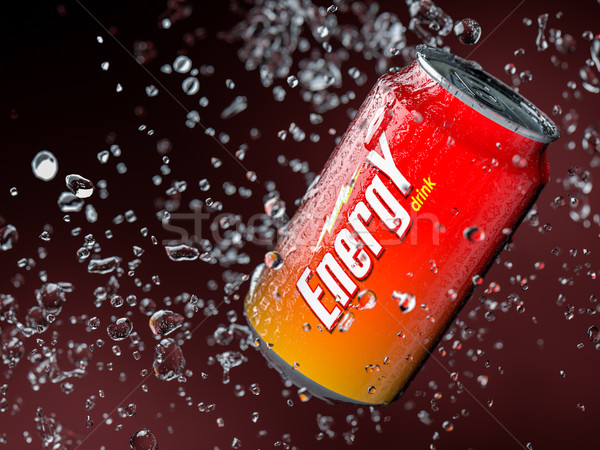 Stock photo: energy drink