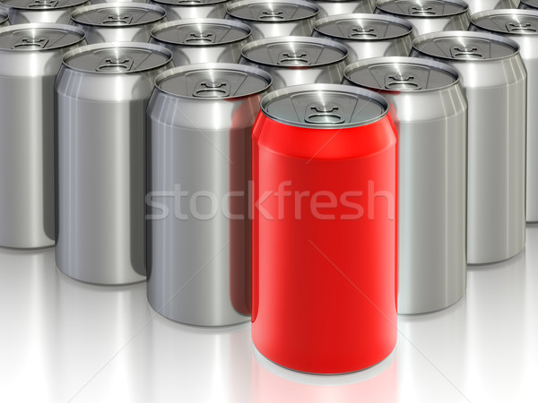 Drink cans Stock photo © reticent