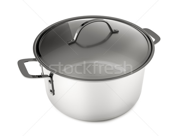 Stainless steel Pan Stock photo © reticent