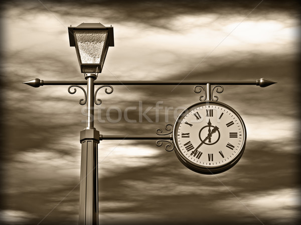 Old Clock Stock photo © reticent