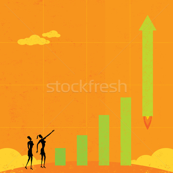 Profits Taking Off Stock photo © retrostar