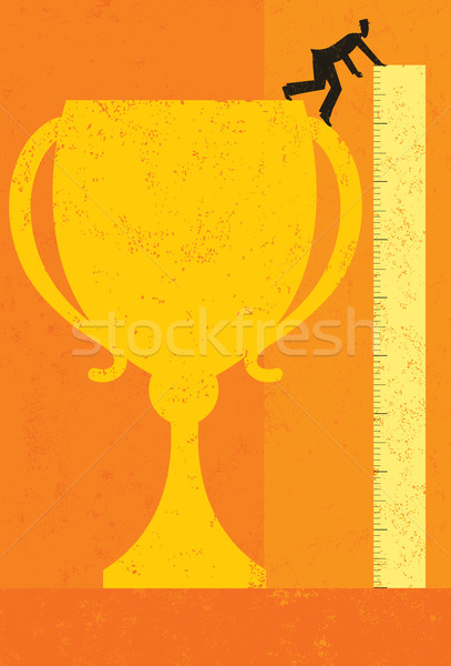 Stock photo: Measuring success