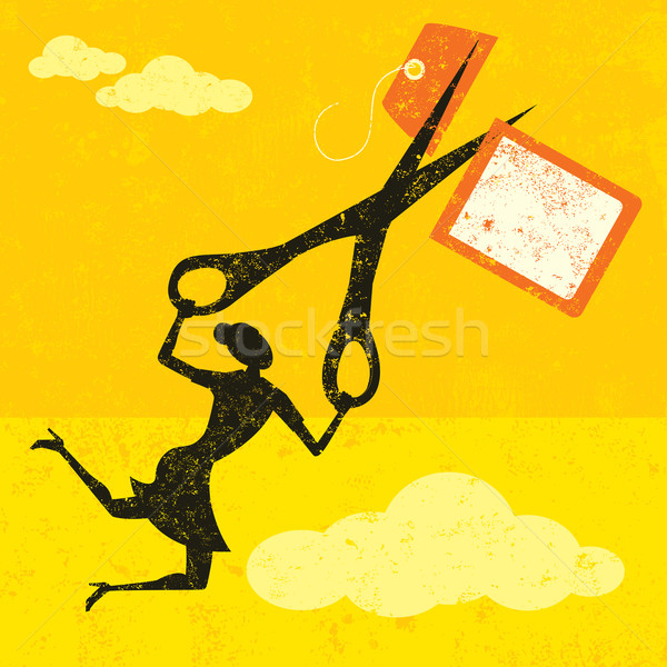 Cutting High Prices Stock photo © retrostar