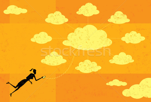 Cloud Computing Stock photo © retrostar
