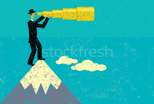 Spyglass Stock photo © retrostar