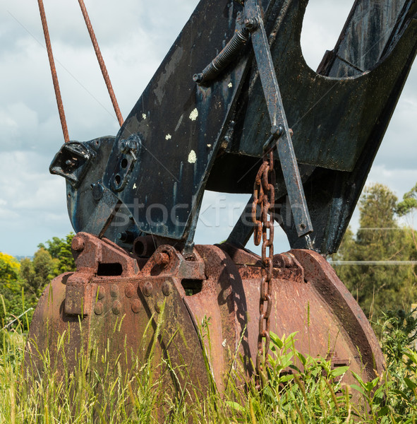 Old Digger Bucket Stock photo © rghenry