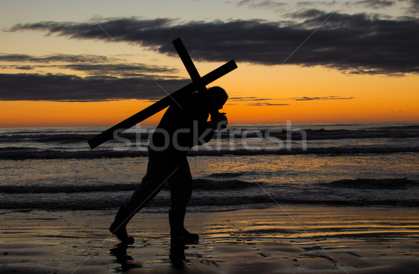 Cross On Back Stock photo © rghenry