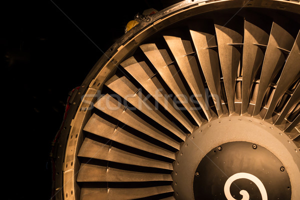 Jet motor een groot macht Stockfoto © rghenry