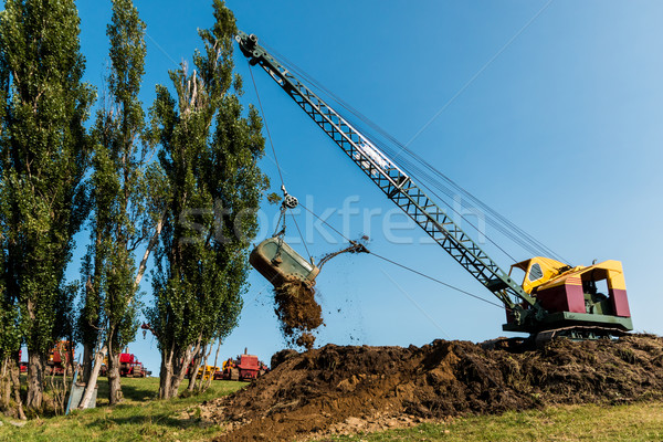 Vintage Bucket Crane Stock photo © rghenry