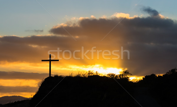 Avanço luz de manhã cedo sol cinza Foto stock © rghenry