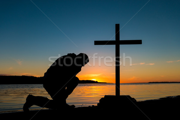 Flat Waters Prayers Stock photo © rghenry