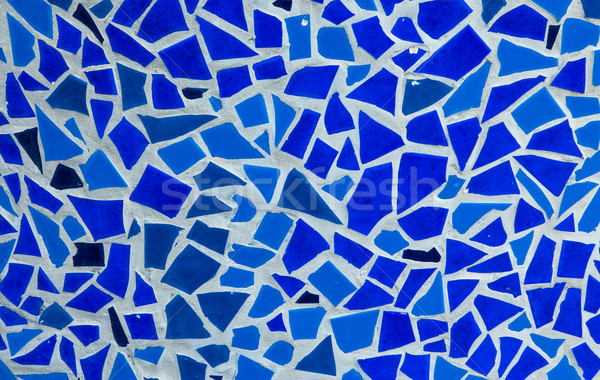 Blue Ceramic Texture Stock photo © rghenry