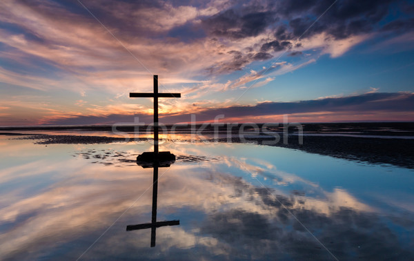 Low Sun Cross Waters Stock photo © rghenry