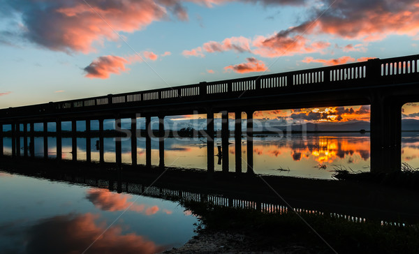 Trestle Bridge Sunrise Stock photo © rghenry
