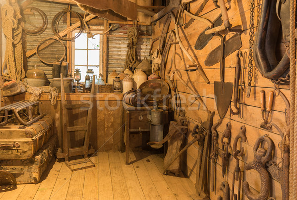 Araçları toplama eski kullanılmış yerli çalı Stok fotoğraf © rghenry