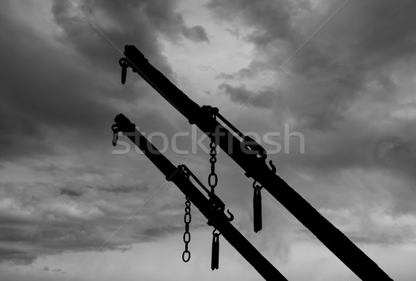 Horse Cart Rails Stock photo © rghenry