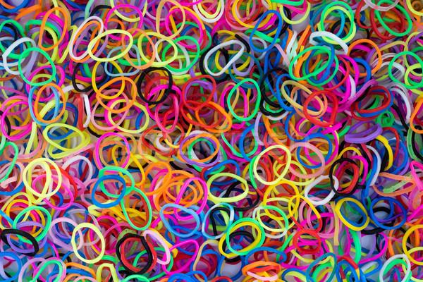Mixed Color Rubber Loops Stock photo © rghenry