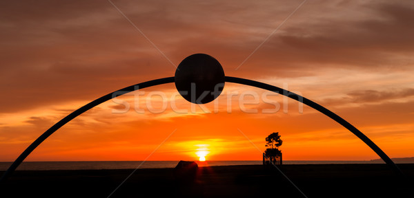 Millennial Arch Sunrise Napier Stock photo © rghenry