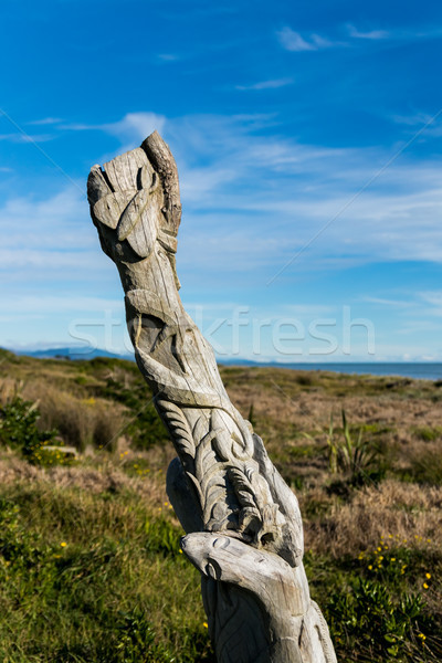 Beach Maori Art Stock photo © rghenry