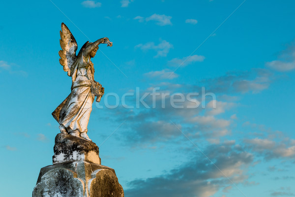 Angle of Bless Statue Stock photo © rghenry