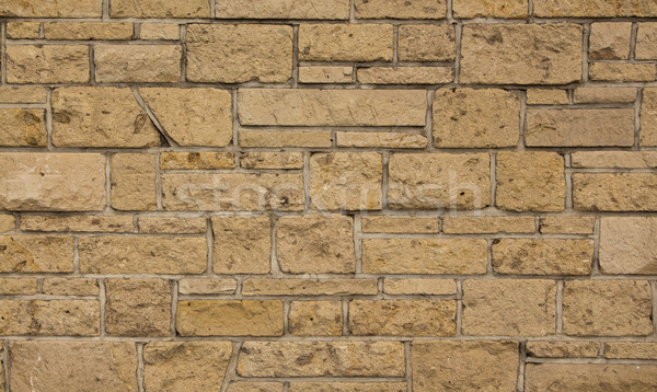 Light Brown Block Wall Stock photo © rghenry