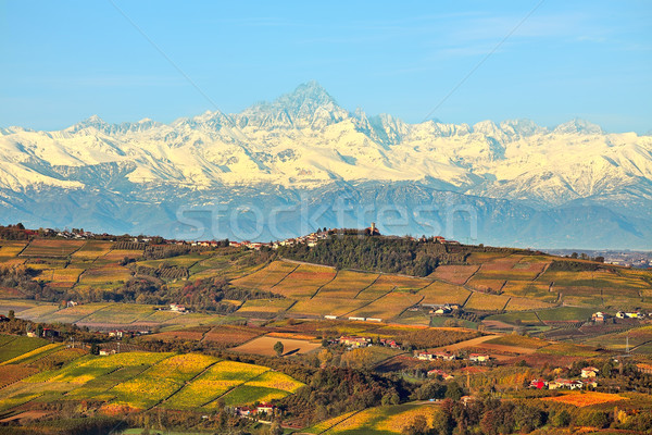 Hills and mountains. Piedmont, Italy. Stock photo © rglinsky77