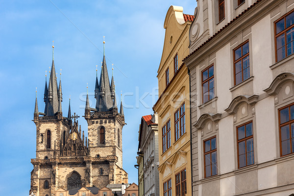Architecture of Prague. Stock photo © rglinsky77