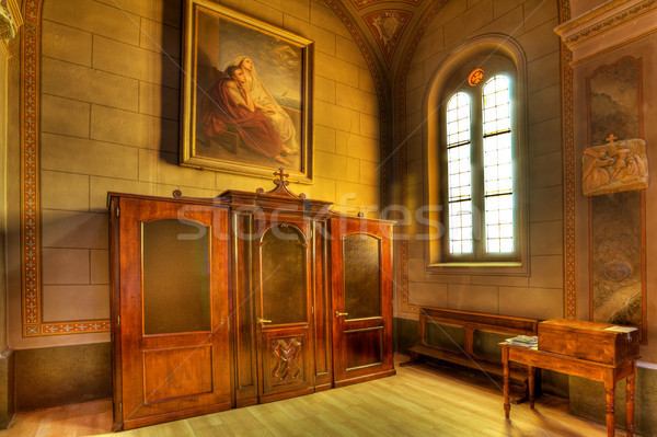 Católico iglesia interior Italia edad vista Foto stock © rglinsky77