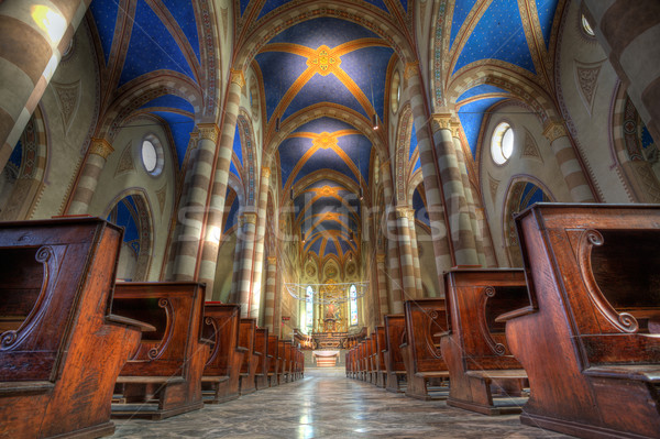 San Lorenzo cathedral interior. Stock photo © rglinsky77