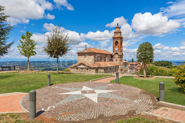 View on parish church in Italy. Stock photo © rglinsky77