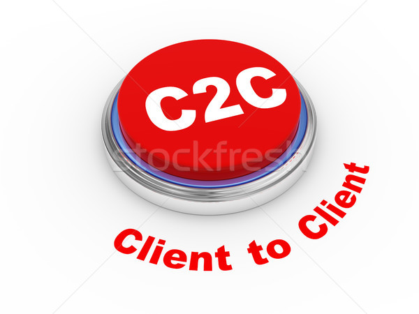 3d c2c button Stock photo © ribah