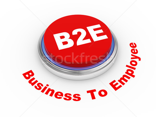 3d b2e button Stock photo © ribah