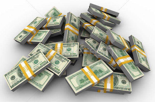 Heap of dollar bills Stock photo © ribah