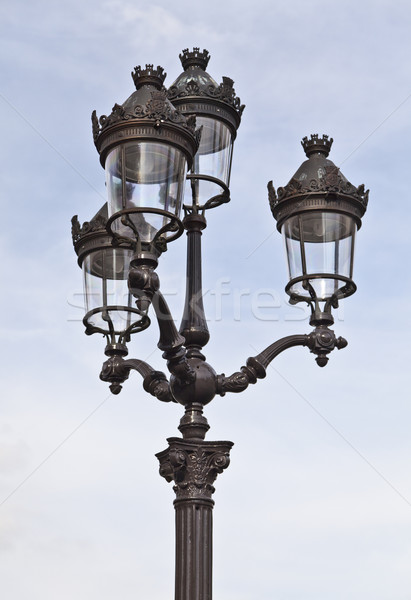 Paris Street Lamp Stock photo © ribeiroantonio