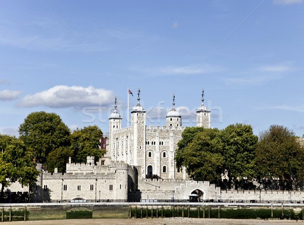 Wieża Londyn królewski pałac twierdza korony Zdjęcia stock © ribeiroantonio
