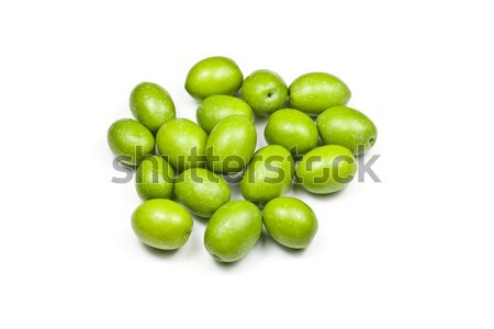 Fresh Green Olives Stock photo © ribeiroantonio