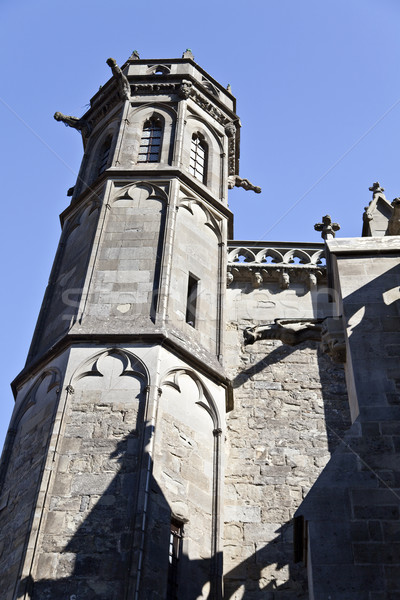 Carcassonne Basilica of St. Nazaire and St. Celse Stock photo © ribeiroantonio