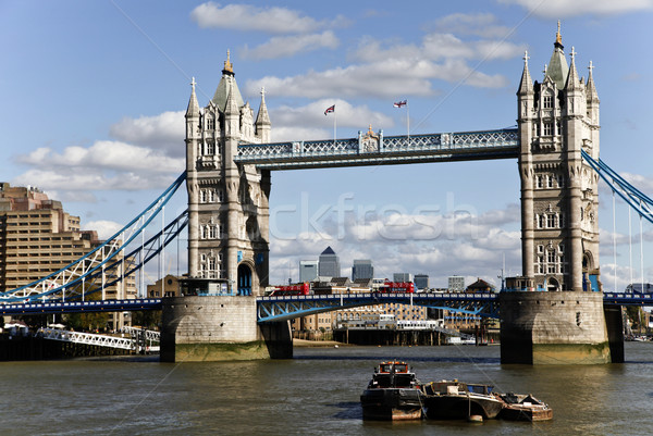 Tower Bridge Londres Reino Unido río thames edificio Foto stock © ribeiroantonio
