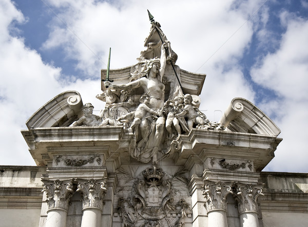 Stockfoto: Militaire · museum · entree · Lissabon