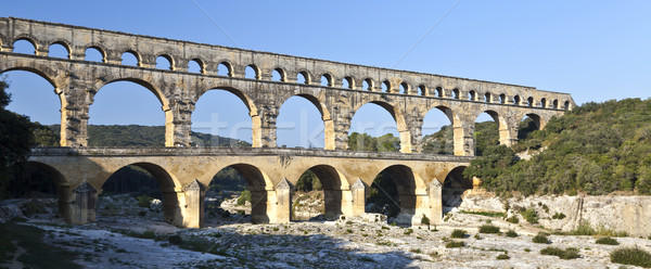 Pont du Gard Stock photo © ribeiroantonio