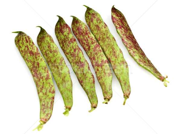 Fresh Borlotti Beans Stock photo © ribeiroantonio