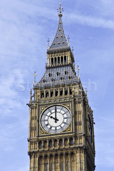 Foto d'archivio: Big · Ben · campana · clock · settentrionale · fine