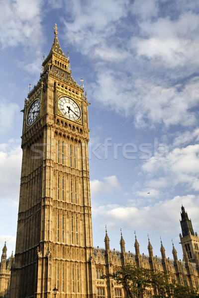 Big Ben magnifique cloche horloge nord [[stock_photo]] © ribeiroantonio